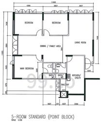Blk 54 New Upper Changi Road (Bedok), HDB 5 Rooms #589332621